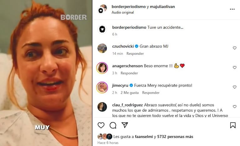Foto: instagram @majuliaolivan