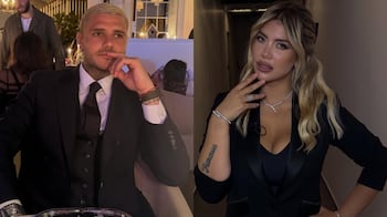 Foto: Instagram (@mauroicardi y @wanda_nara)