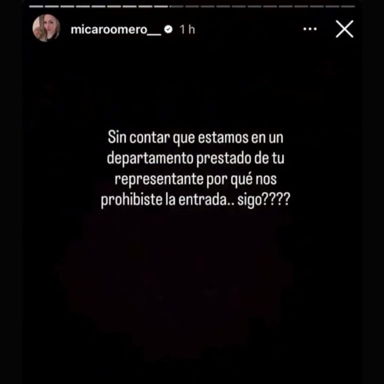 Foto: Instagram @micaroomero__