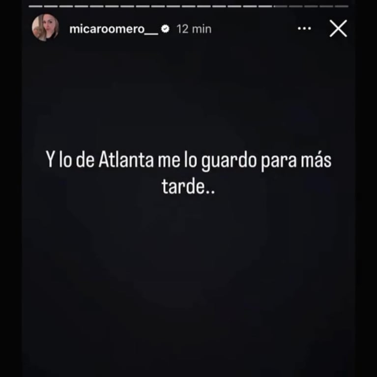 Foto: Instagram @micaroomero__