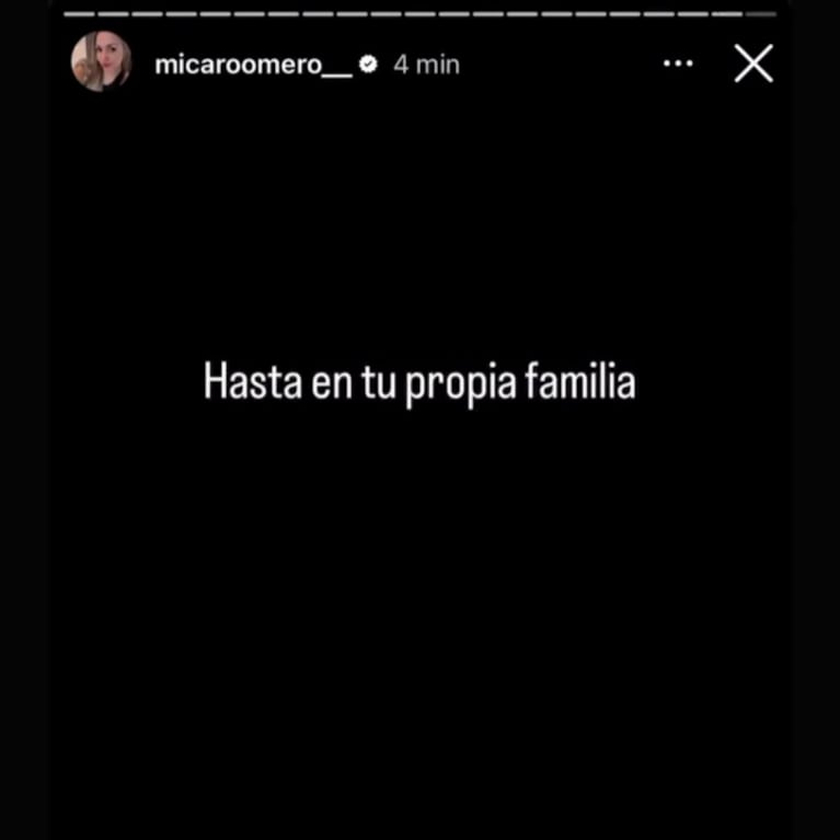 Foto: Instagram @micaroomero__