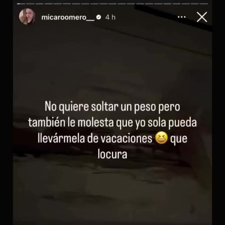 Foto: Instagram @micaroomero__