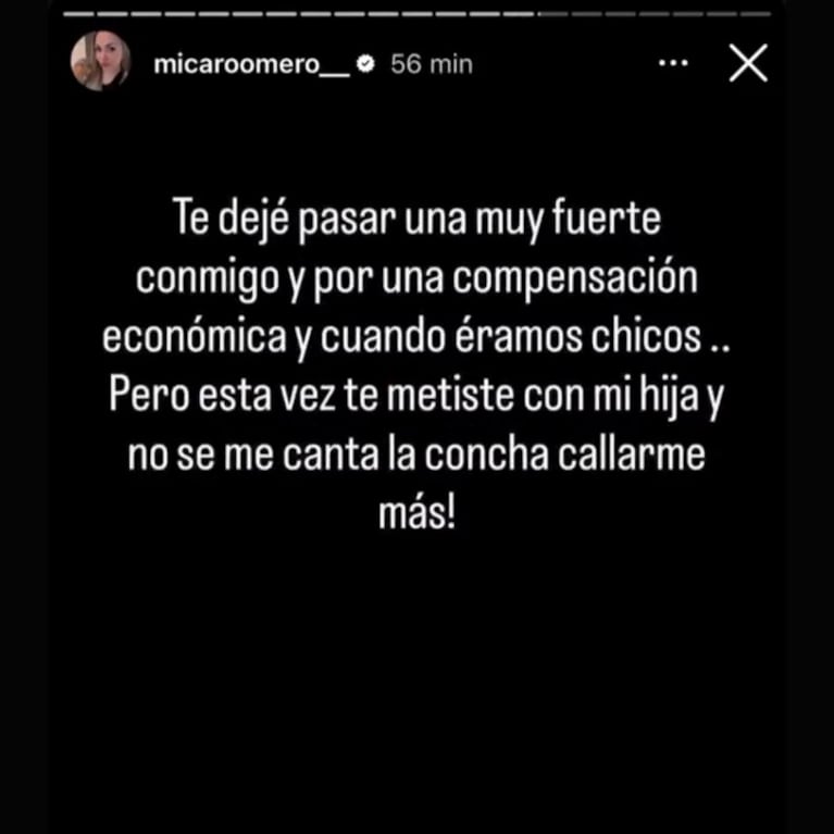 Foto: Instagram @micaroomero__