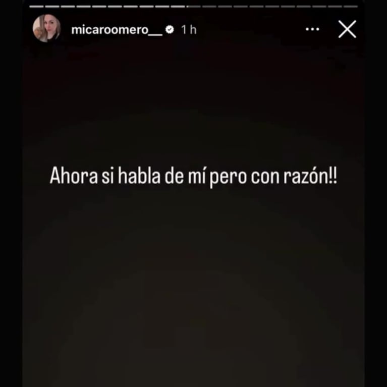 Foto: Instagram @micaroomero__