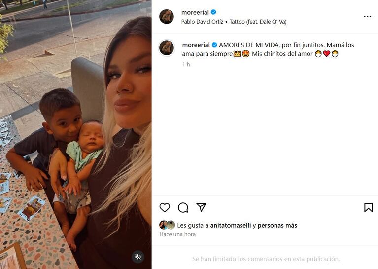 Foto: Instagram (@moreerial)