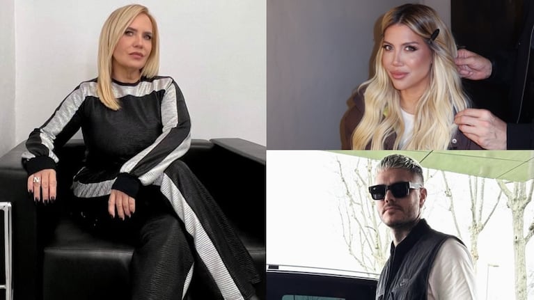 Foto: Instagram (@nora_colosimo, @wanda_nara y @mauroicardi)