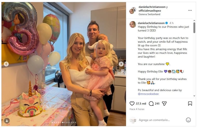 Foto: Instagram (@officialmaxilopez)