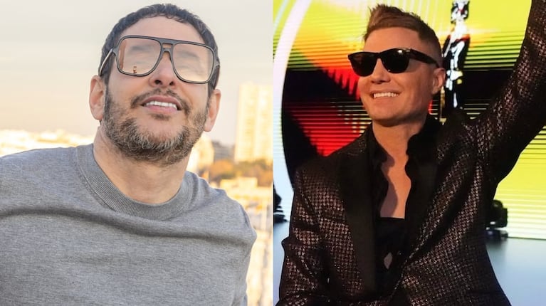 Foto: Instagram (@rodrilussich y @santidelmoro)