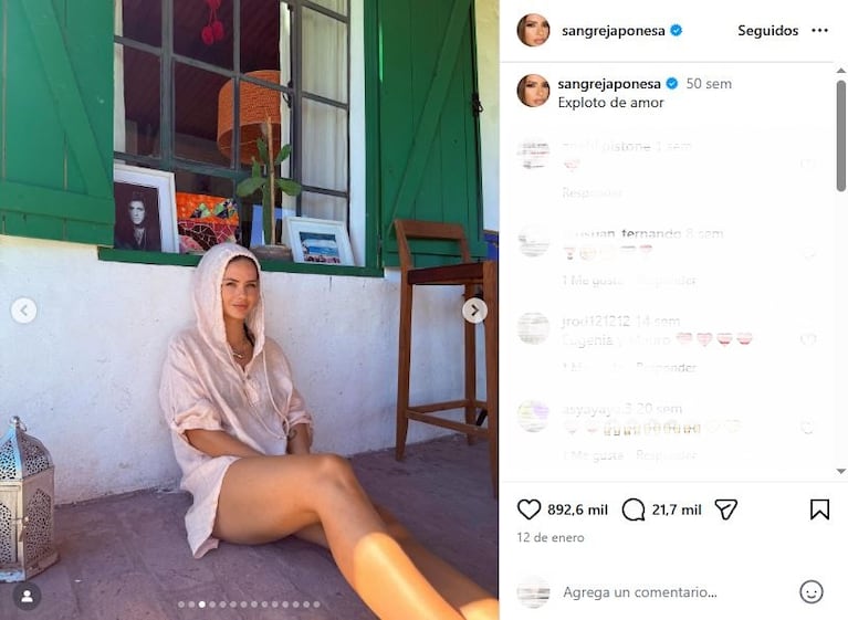 Foto: Instagram (@sangrejaponesa)