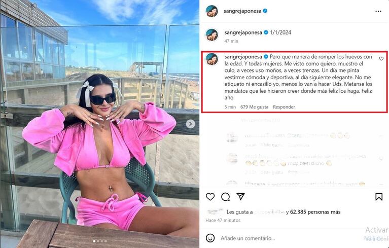 Foto: Instagram (@sangrejaponesa)