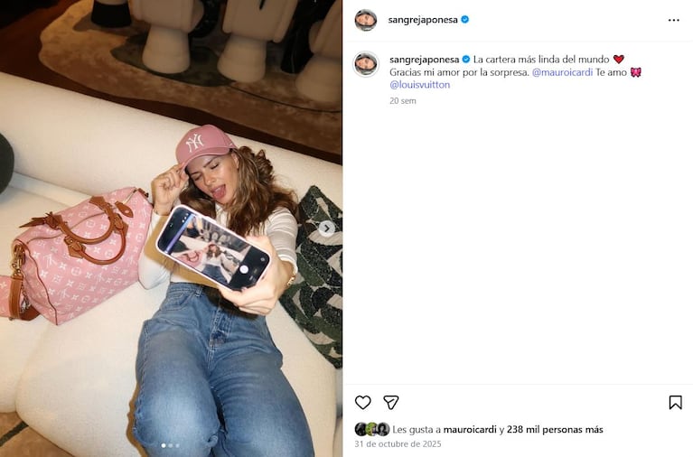 Foto: Instagram (@sangrejaponesa)