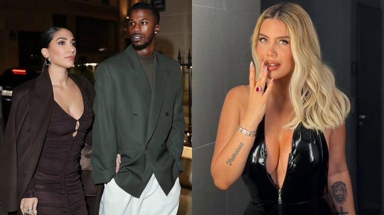 Foto: Instagram (@simonaguatieri y @wanda_nara)