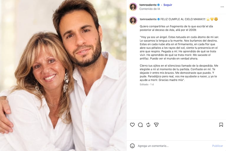 (Foto: Instagram @tomroxdente)