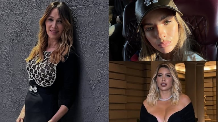 Foto: Instagram (@verolozanovl, @sangrejaponesa y @wanda_nara)