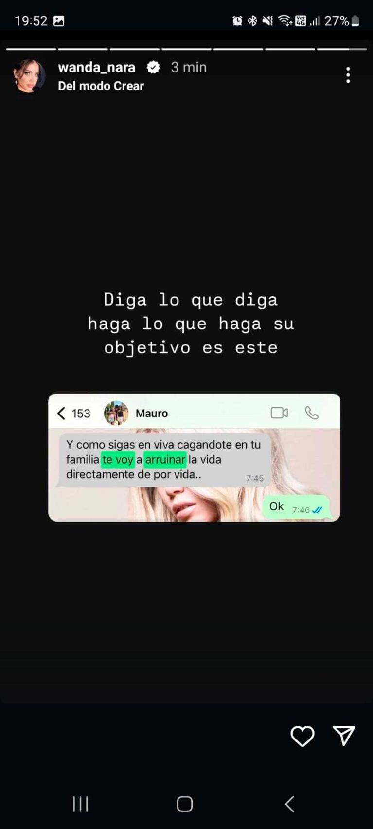Foto: Instagram @wanda_nara
