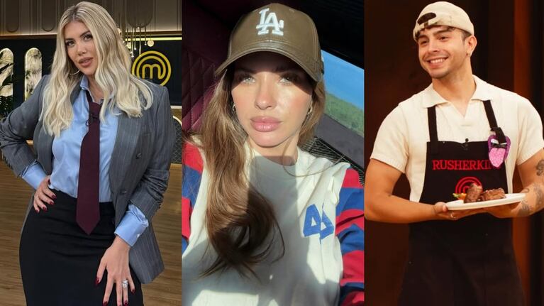Foto: Instagram (@wanda_nara, @sangrejaponesa y @rusherking)