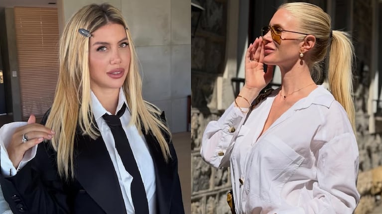 Foto: Instagram (@wanda_nara y @danielachristiansson)