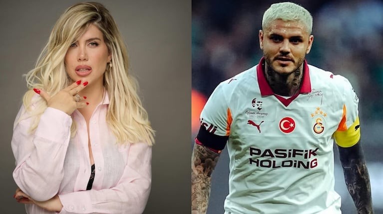 Foto: Instagram (@wanda_nara y @mauroicardi)