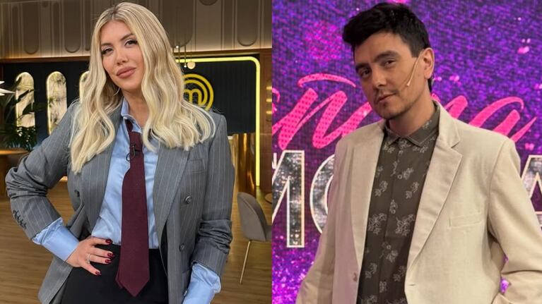 Foto: Instagram (@wanda_nara y @mecomprendezmendez)