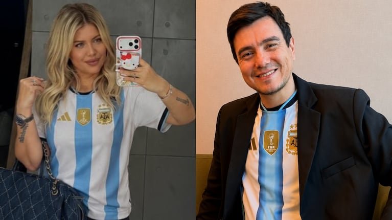 Foto: Instagram (@wanda_nara y @mecomprendezmendez)