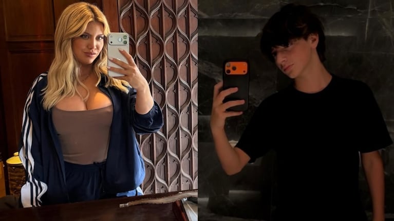 Foto: Instagram (@wanda_nara y @officialbenedictolopez99)