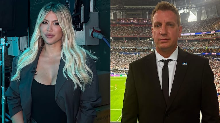 Foto: Instagram (@wanda_nara y @officialmaxilopez)