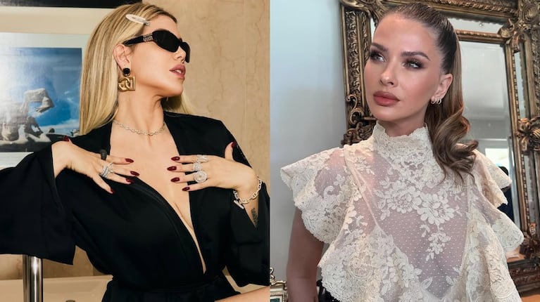 Foto: Instagram (@wanda_nara y @sangrejaponesa)