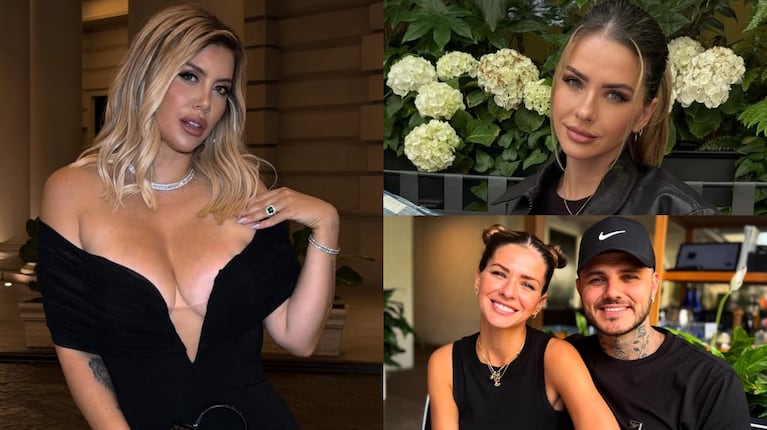 Foto: Instagram (@wanda_nara y @sangrejaponesa)