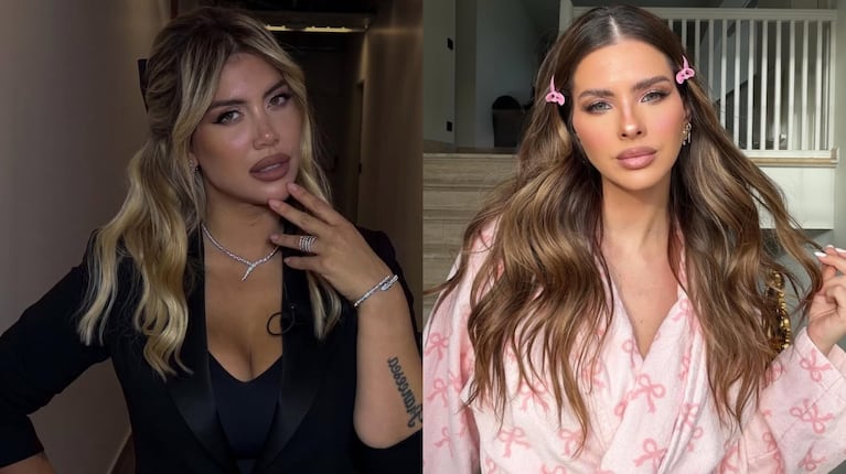 Foto: Instagram (@wanda_nara y @sangrejaponesa)