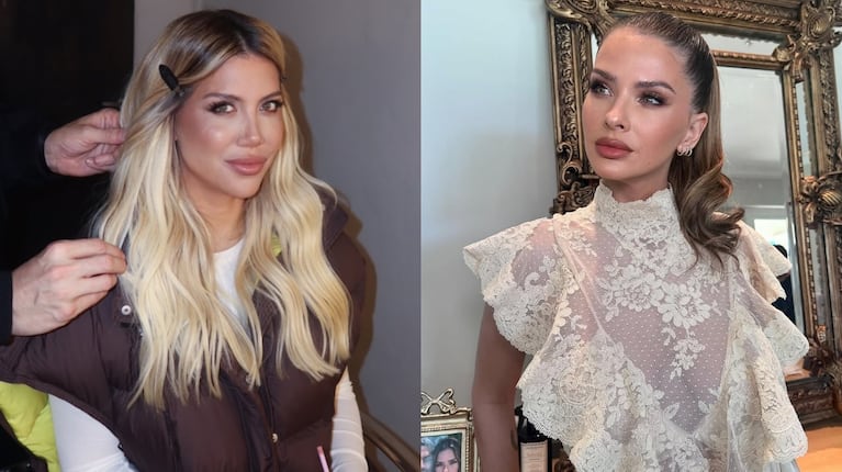 Foto: Instagram (@wanda_nara y @sangrejaponesa)