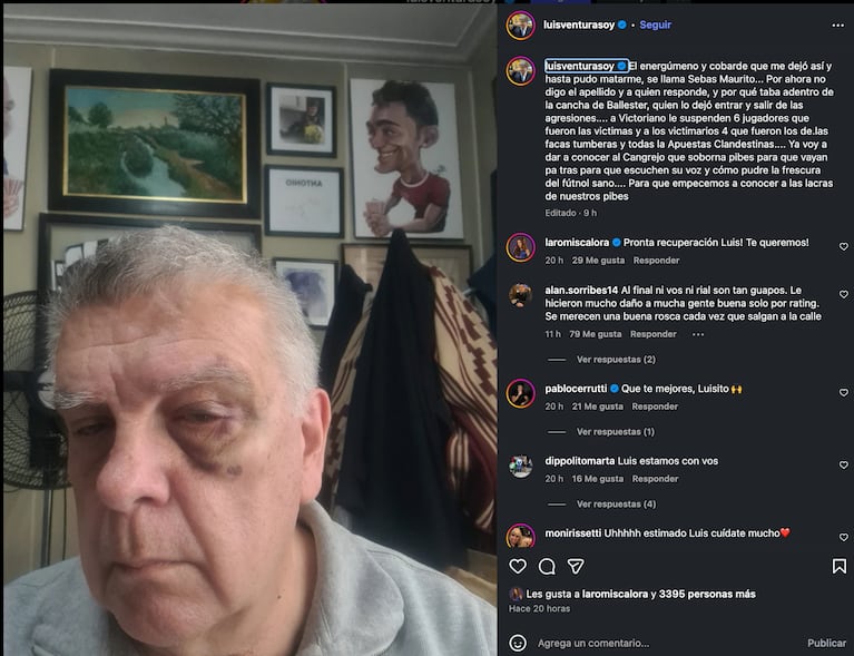 Foto: Instagram/@luisventurasoy