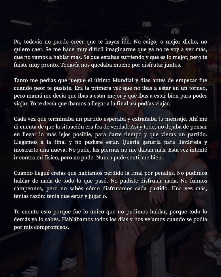 Foto: @leomessi