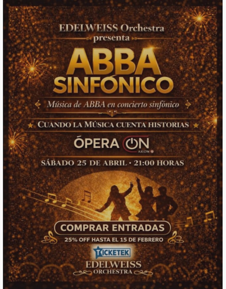 Foto: prensa ABBA sinfónico