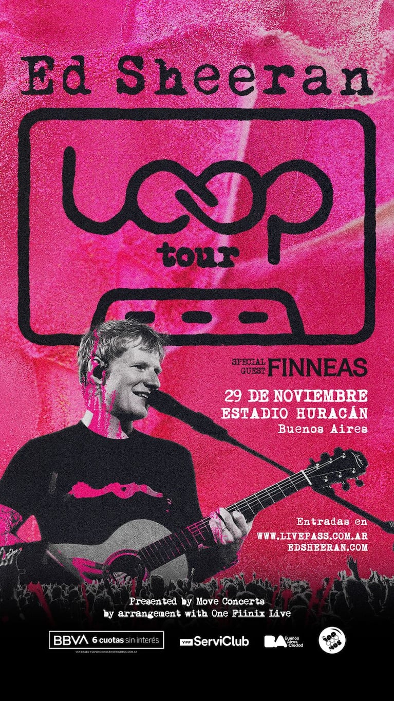 Foto: prensa Ed Sheeran