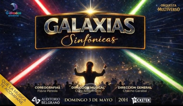Foto: prensa Galaxias sinfónicas