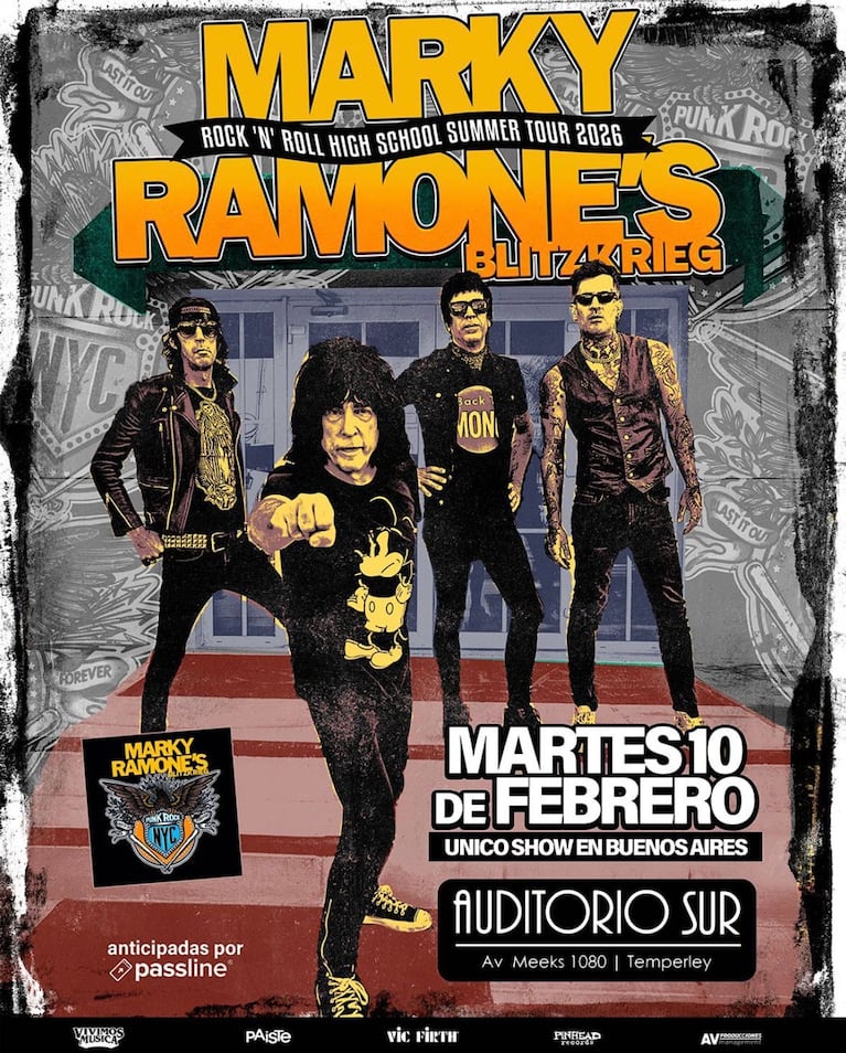 Foto: prensa Marky Ramone