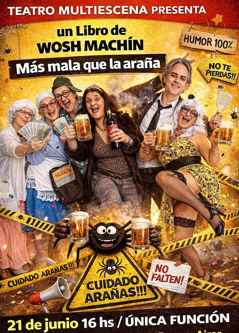 Foto: prensa Más mala que la araña