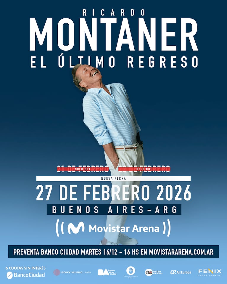 Foto: prensa Ricardo Montaner