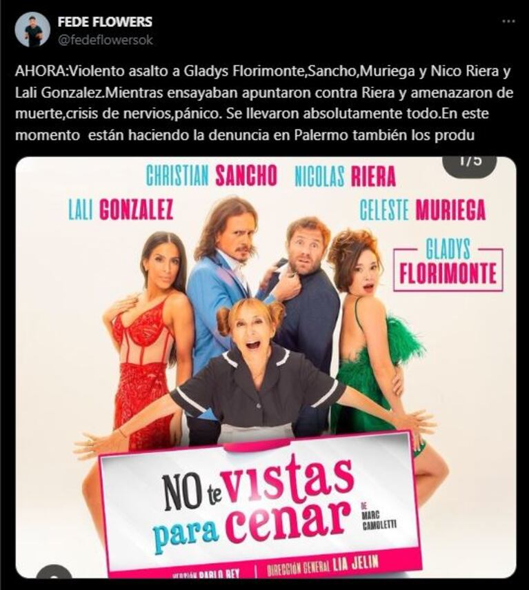 Foto: Twitter @fedeflowersok