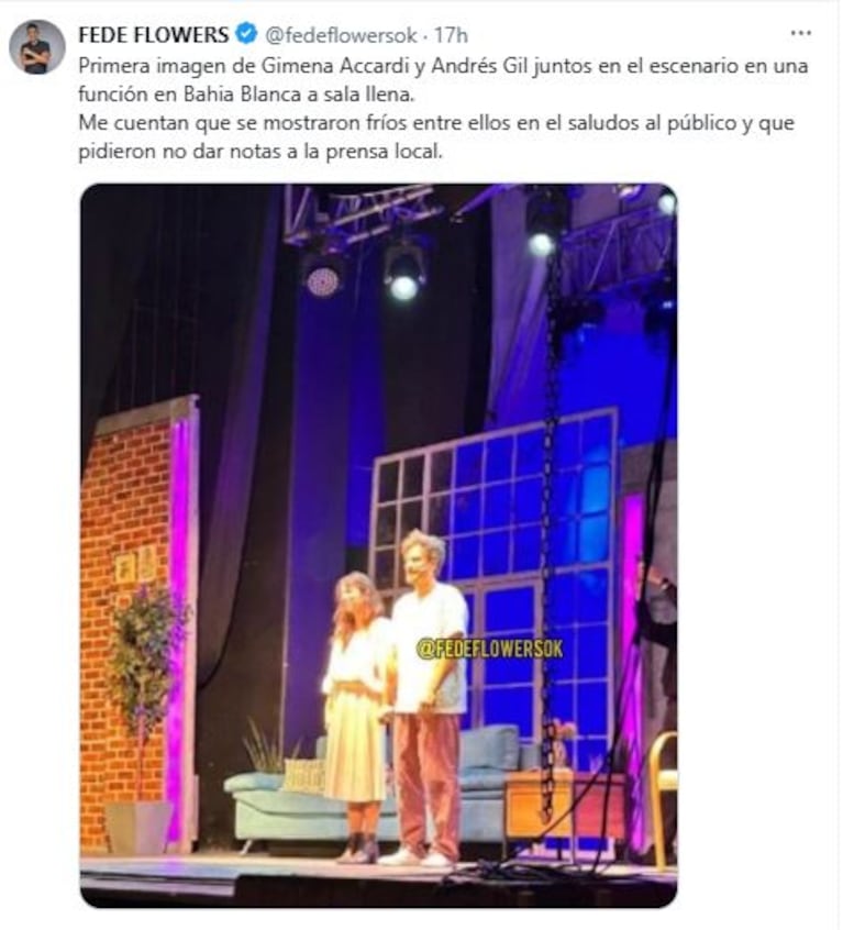 Foto: X/ Twitter @fedeflowersok