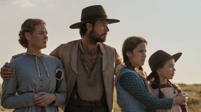 Fotograma de La Casa de la Pradera, la remake de La Familia Ingalls (Foto: gentileza Netflix)
