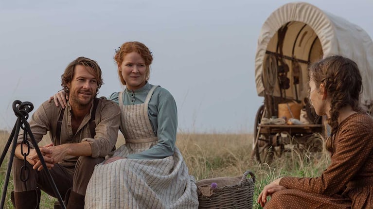 Fotograma de La Casa de la Pradera, la remake de La Familia Ingalls (Foto: gentileza Netflix)