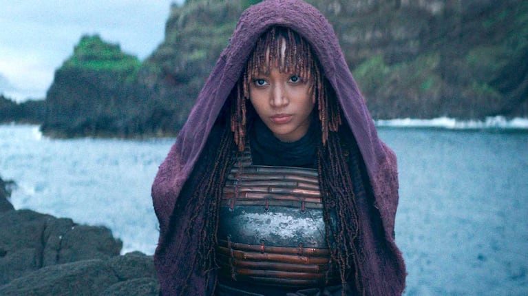 Fotograma de Star Wars The Acolyte con Amandla Stenberg como Mae (Foto: Disney+)