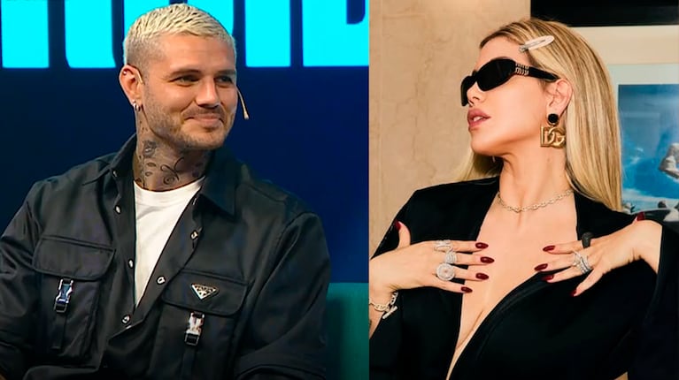 Fotos: captura de pantalla de eltrece e Instagram @wandanara