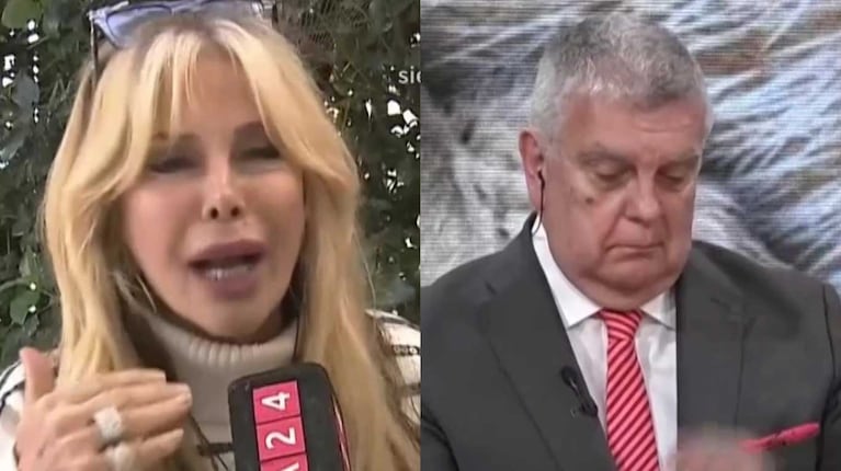 Fotos: capturas A24 y América TV