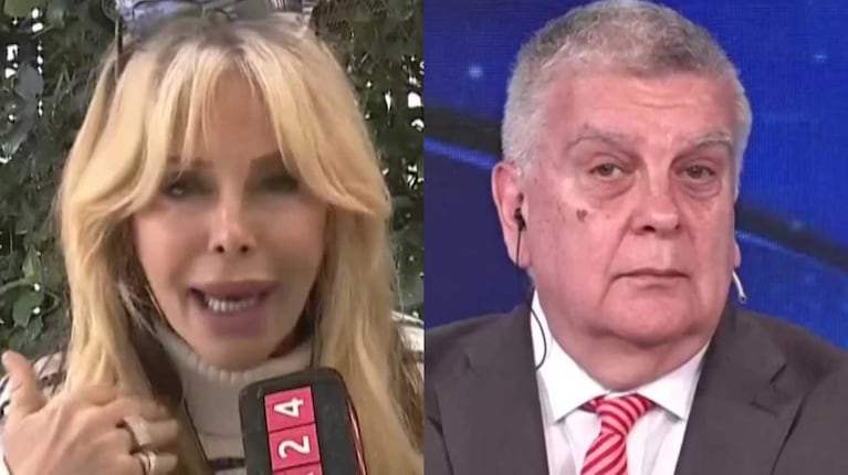 Fotos: capturas A24 y América TV