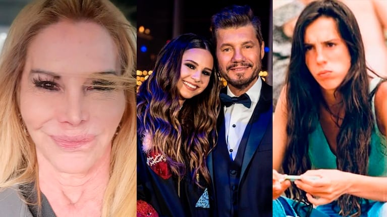 Fotos: cuentas de Instagram de Soledad Aquino, Marcelo Tinelli y Paula Robles