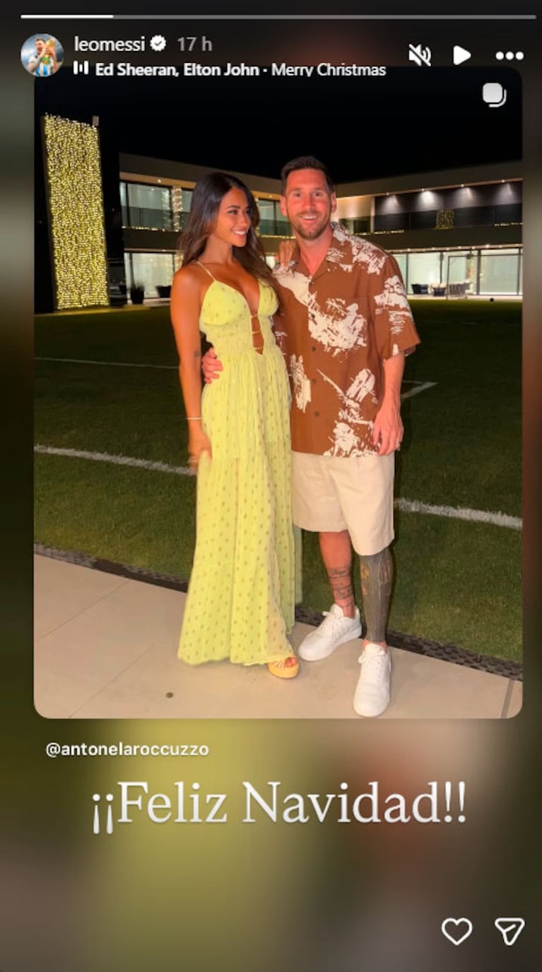 Fotos de Instagram @antonelaroccuzzo