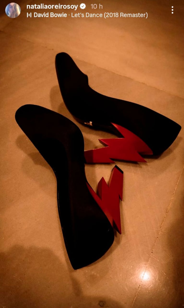 Fotos de @lonajulian. Publicadas por Oreiro en su Instagram.