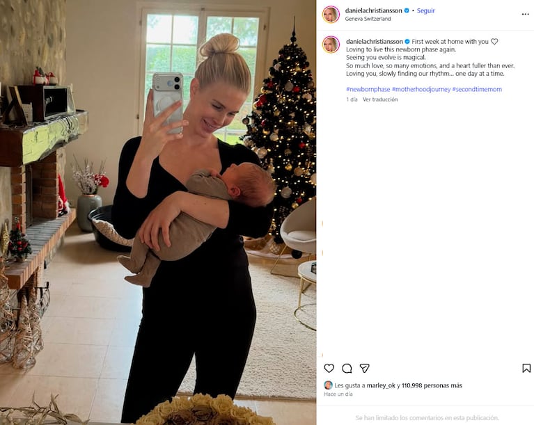 Fotos del Instagram de Daniela Christiansson.